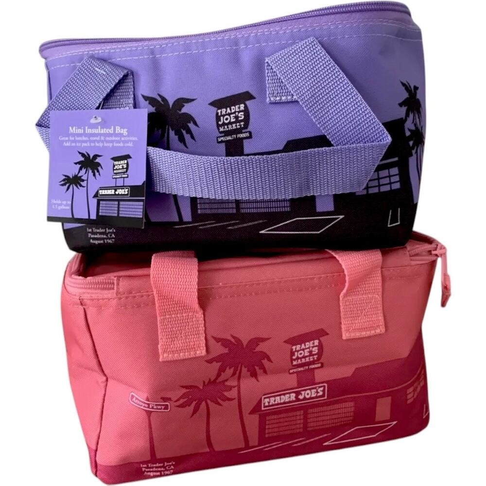 Trader Joe’s Mini Insulated Tote Bag set